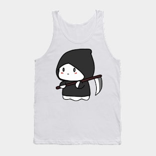 Cute Ghost Reaper Halloween Tank Top